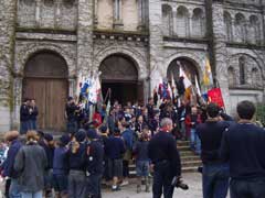 Une haie d'honneur