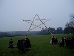 Montée du mât par la IIème Montauban