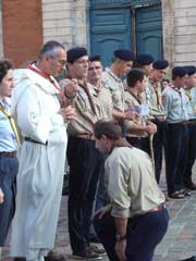 L'investiture d'Etienne de Joigny, commissaire de district Toulouse Sud & Ariège