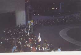 Rassemblement du soir et chants