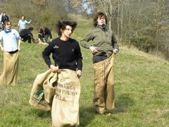 Course en sacs